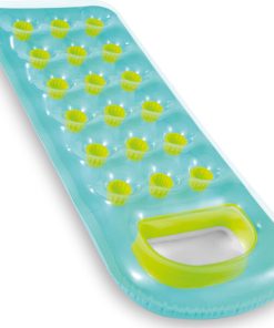 Saltea de înot gonflabilă cu fereastră transparentă 188×71 cm, până la 100 kg, 2 culori - imagine 4