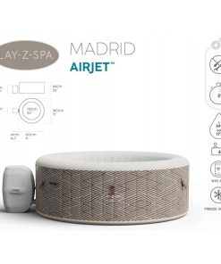 Jacuzzi SPA Madrid AirJet 180x66cm, 669L, 2-4 persoane - imagine 10