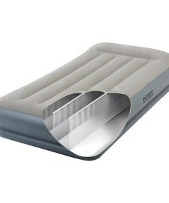 Saltea gonflabilă "Velur MID-Rise Air" 99x191x30 cm cu tetieră și pompă încorporată 220V, până la 136 kg - imagine 4