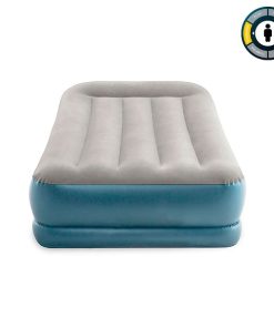Saltea gonflabilă "Velur MID-Rise Air" 99x191x30 cm cu tetieră și pompă încorporată 220V, până la 136 kg - imagine 3