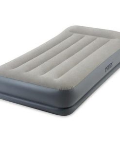 Saltea gonflabilă "Velur MID-Rise Air" 99x191x30 cm cu tetieră și pompă încorporată 220V, până la 136 kg