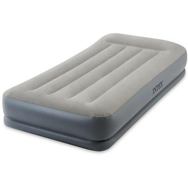 Saltea gonflabilă "Velur MID-Rise Air" 99x191x30 cm cu tetieră și pompă încorporată 220V, până la 136 kg