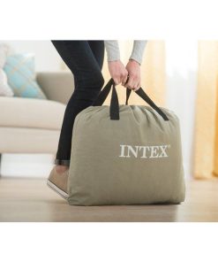 Saltea gonflabilă “Velur Pillow” 99х191х42cm cu tetieră și pompă încorporată 220V, până la 136 kg - imagine 4