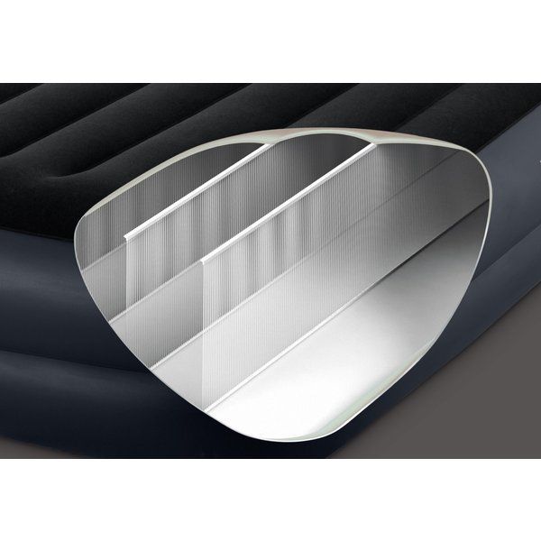 Saltea gonflabilă “Velur Pillow” 99х191х42cm cu tetieră și pompă încorporată 220V, până la 136 kg - imagine 5