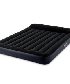 Saltea gonflabilă “Velur Classic” 152x203x25 cm cu tetieră, până la 272 kg