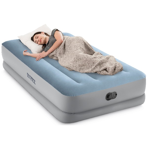 Saltea gonflabilă “Velur MID-Rise Comfort” 99х191х36 cm cu pompă USB 5V încorporată, până la 136 kg - imagine 7