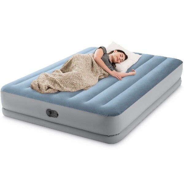 Saltea gonflabilă “Velur MID-Rise Comfort” 152x203x36 cm cu pompă USB 5V încorporată, până la 272 kg - imagine 9
