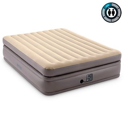 Pat gonflabil “Velur Comfort-Plush” 152х203х51 cm cu pompă încorporată 220V, până la 272 kg - imagine 5