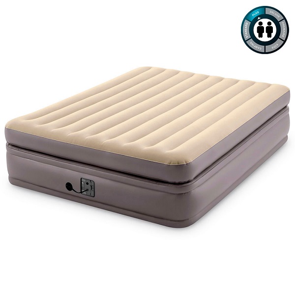 Pat gonflabil “Velur Comfort-Plush” 152х203х51 cm cu pompă încorporată 220V, până la 272 kg - imagine 6