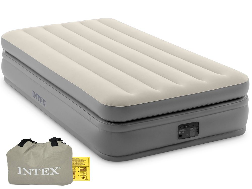 Pat gonflabil “Velur Comfort-Plush” 152х203х51 cm cu pompă încorporată 220V, până la 272 kg - imagine 2