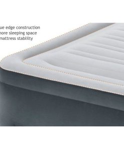 Pat gonflabil “Velur Comfort-Plush” 152х203х46 cm cu pompă încorporată 220V, până la 272 kg - imagine 3
