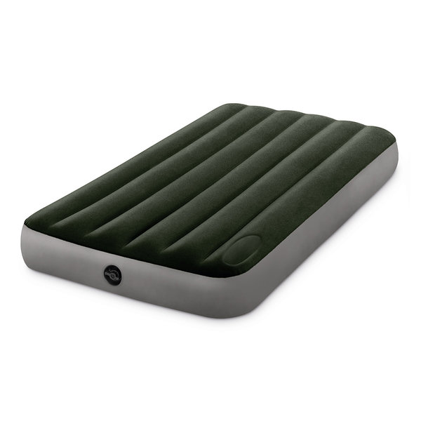 Saltea gonflabilă “Velur Downy” 99×191×25 cm cu pompă de picior integrată, până la 136 kg