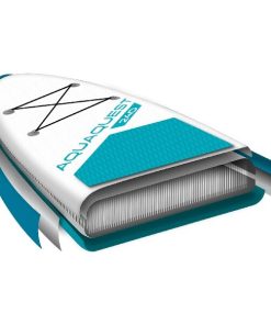 Placă pentru SUP surfing - SUP board "Aqua Quest 240" 244x76x13 cm, pompă, vâslă, geantă, 8+, până la 90 kg - imagine 8