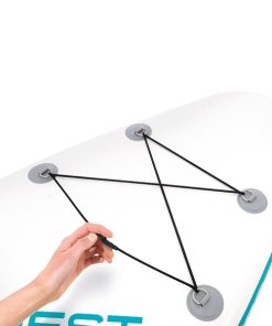 Placă pentru SUP surfing - SUP board "Aqua Quest 240" 244x76x13 cm, pompă, vâslă, geantă, 8+, până la 90 kg - imagine 9