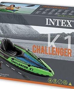 Caiac gonflabil “Challenger K1” cu vâsle și pompă, 274x76x33 cm, până la 100 kg - imagine 3