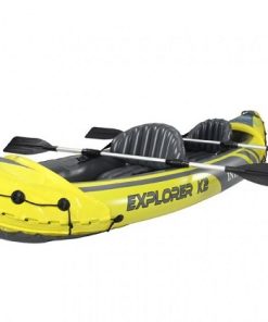 Caiac gonflabil “Explorer K2” cu vâsle și pompă, 312x91x51 cm, până la 180 kg - imagine 4