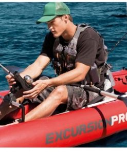 Caiac gonflabil “Excursion Pro K2” cu vâsle și pompă, 384x94x46 cm, până la 180 kg - imagine 3