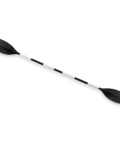 Vâslă din aluminiu 218 cm, pentru caiac, cu două palete