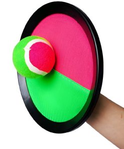 Set pentru jocul „Prinde mingea”, cu Velcro și bază de plastic - imagine 7