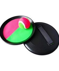Set pentru jocul „Prinde mingea”, cu Velcro și bază de plastic