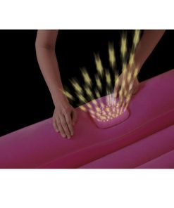 Saltea gonflabila p/u copii 76х132х46cm cu spătar și iluminare - imagine 4