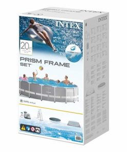INTEX Piscină PRISM FRAME PREMIUM 610х132сm, 32695L, cadru metalic - imagine 8
