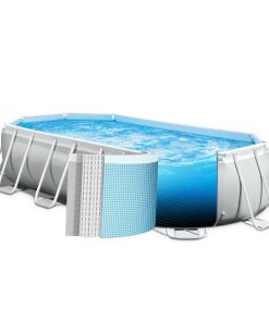 INTEX Piscină PRISM FRAME OVAL 610х305×122сm, 18202L, cadru metalic - imagine 4