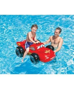 Plută-saltea gonflabilă “Cars” cu mâner, 107х71 cm, 3+ - imagine 2