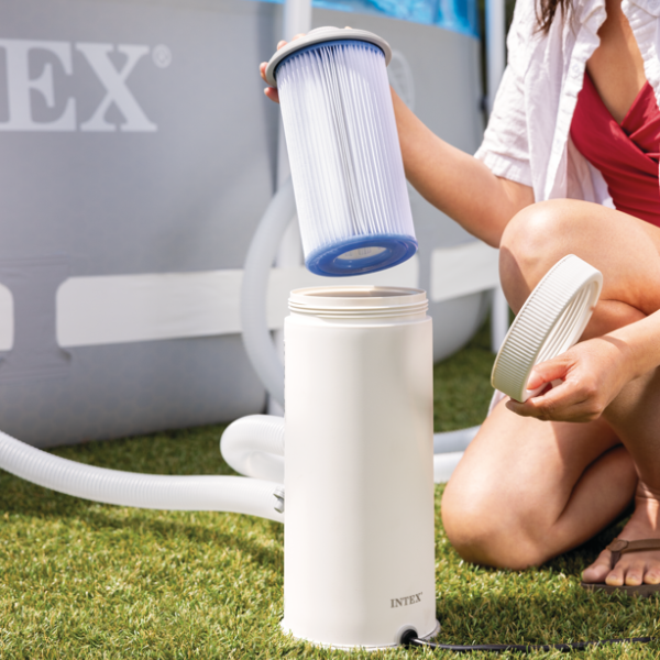 INTEX Pompă cu filtru – cartuș „Krystal Clear C1000”, 3785 l/h - imagine 2