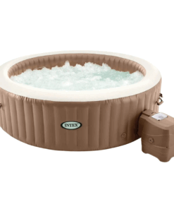 INTEX Jacuzzi SPA gonflabil “Sahara Tan Round Bubble Spa” 236х71 cm, 1339L, 8 persoane - imagine 3