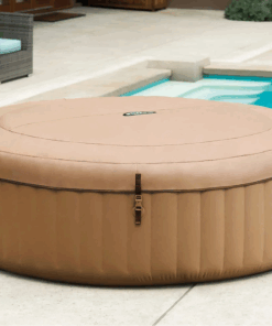 INTEX Jacuzzi SPA gonflabil “Sahara Tan Round Bubble Spa” 236х71 cm, 1339L, 8 persoane - imagine 6