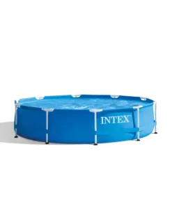 Alternative view of INTEX 28202 Piscină cu cadru metalic 305x76 cm, 4485 l cu filtrul