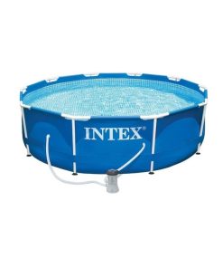 INTEX 28202 Piscină cu cadru metalic 305x76 cm, 4485 l cu filtrul