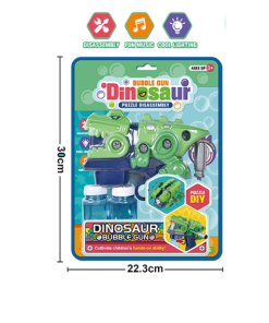 Suflantă-constructor cu bule „Dinozaur-pistol” - imagine 2