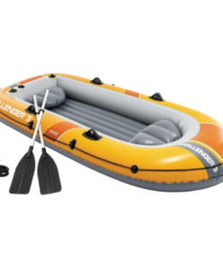 INTEX Barca gonflabilă “Challenger 3” cu vâsle și pompă, 295x137x43 cm, până la 320 kg