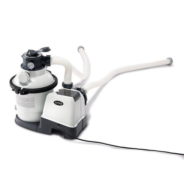 INTEX Pompă de filtrare cu nisip “Krystal Clear SX1500”, rezervor de nisip 12kg, capacitate 5700 L/h - imagine 3