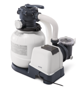 INTEX Pompă de filtrare cu nisip “Krystal Clear SX2100”, rezervor de nisip 12kg, capacitate 7900 L/h