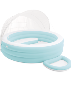 INTEX Piscină gonflabilă Swim Center™ Canopy Lounge cu acoperiș, 277x221x137 cm, 830L, 3+