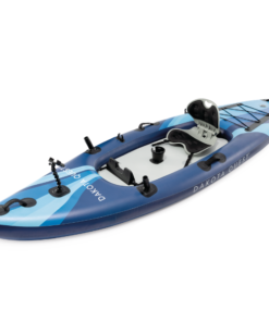 INTEX Caiac gonflabil “Dakota Quest” cu vâsle, pompă și geantă, 320x89x20 cm, până la 160 kg