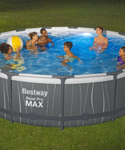 Bestway Piscină STEEL PRO MAX  457x107 cm, 14970L, cadru metalic, LED - imagine 11