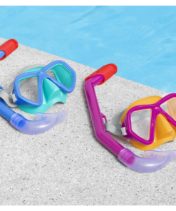Bestway Set de înot (mască, snorkel), 2 culori - imagine 10