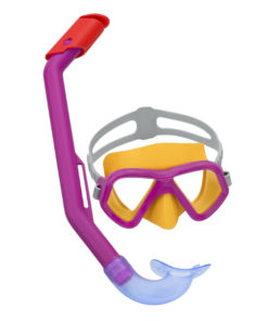 Bestway Set de înot (mască, snorkel), 2 culori - imagine 3