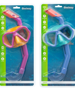 Bestway Set de înot (mască, snorkel), 2 culori - imagine 6