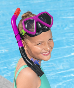 Bestway Set de înot (mască, snorkel), 7+, 2 culori - imagine 12