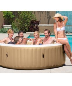 INTEX Jacuzzi SPA gonflabil “Bubble Massage” 216х71cm, 1098L, 6 persoane - imagine 15