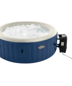 INTEX Jacuzzi SPA gonflabil “PureSpa Bubble Blue” 180х66 cm, 677L, 4 persoane - imagine 3