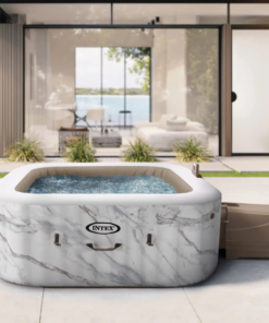 INTEX Jacuzzi SPA gonflabil “Calacatta Dual Zone Deluxe”  175x71cm, 795L, 4 persoane - imagine 10