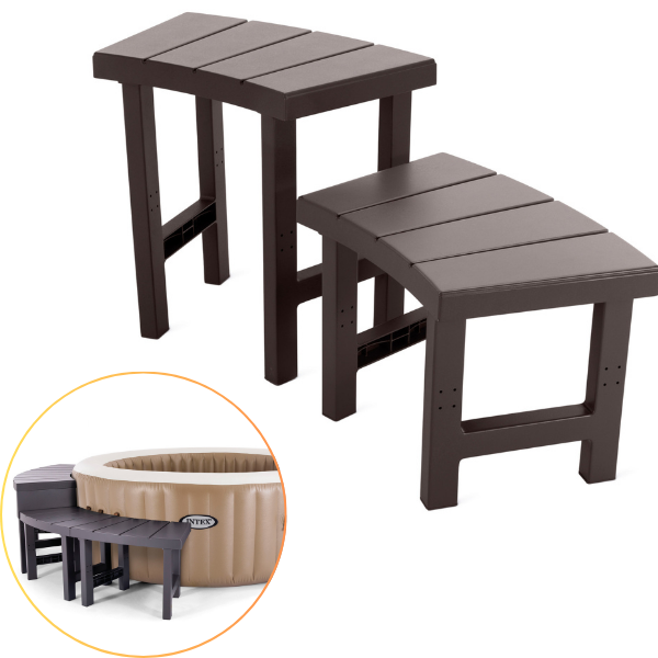 Bancă rotundă INTEX pentru jacuzzi SPA gonflabile 221x76x60 cm - imagine 9