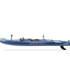 INTEX Caiac gonflabil “Dakota Quest” cu vâsle, pompă și geantă, 320x89x20 cm, până la 160 kg - imagine 4