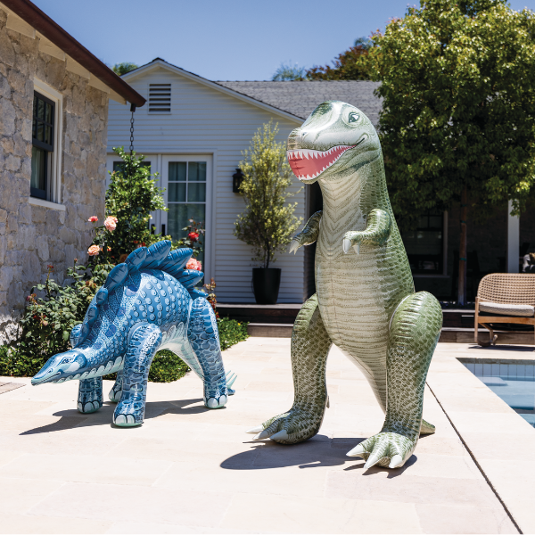 INTEX Tyrannosaurus și Stegosaurus gonflabil, 2 modele - imagine 9